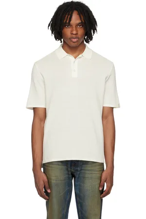 RAG&BONE White Harvey Polo