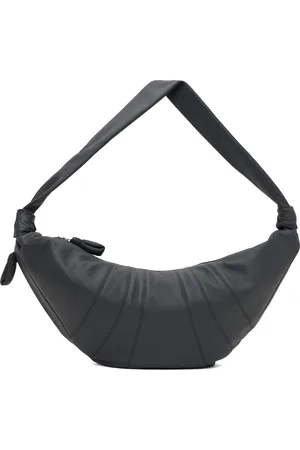 LEMAIRE Gray Large Croissant Bag
