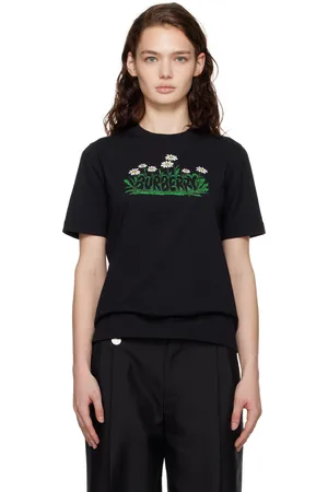 Burberry Daisy Logo Cotton T-shirt