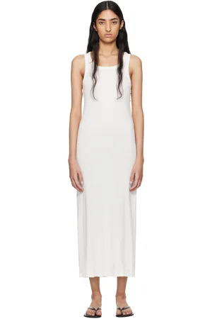 The Row White Yule Maxi Dress