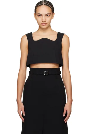 Recto Curved Neck Tank Top