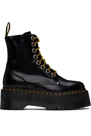Dr. Martens Black Jadon Max Platform Boots