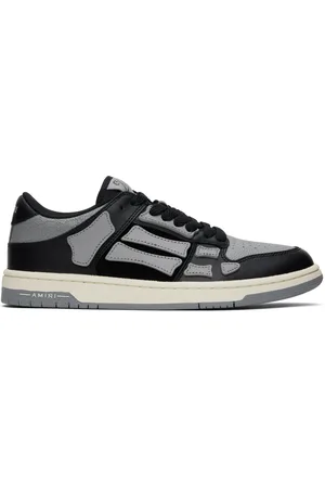 AMIRI Black & Gray Skel-Top Low Sneakers