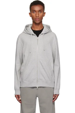 Reigning Champ Gray Midweight Terry Standard Zip Hoodie