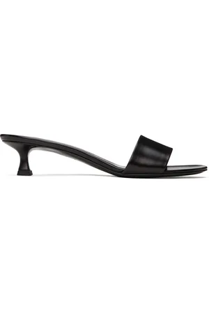 The Row Combo Kitten Heeled Sandals