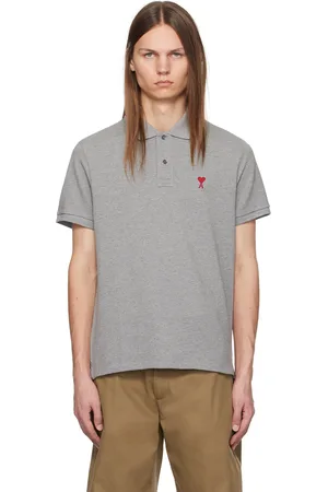 Ami Gray Ami de Coeur Polo