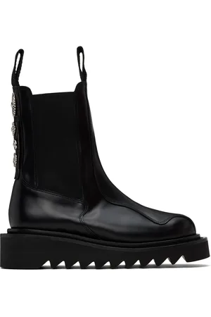 TOGA PULLA SSENSE Exclusive Black Chelsea Boots
