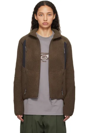 ROA Brown Polartec Fleece Jacket