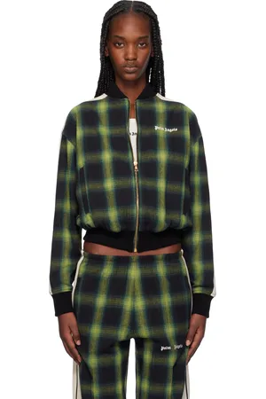 Palm Angels Checked Bomber Jacket