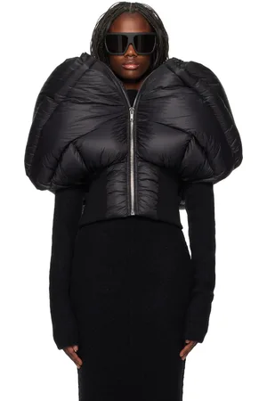 Rick Owens Black Porterville Mini Horus Down Jacket