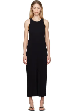 The Row Black Yule Maxi Dress