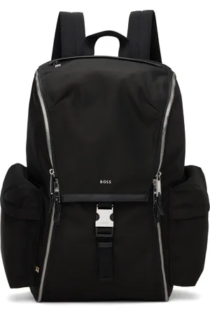 HUGO BOSS Black Multi-Pocket Backpack