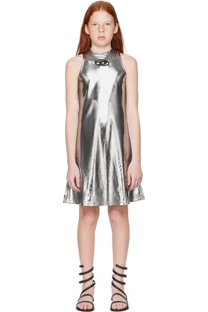 Diesel Kids Silver Dstrol Dress
