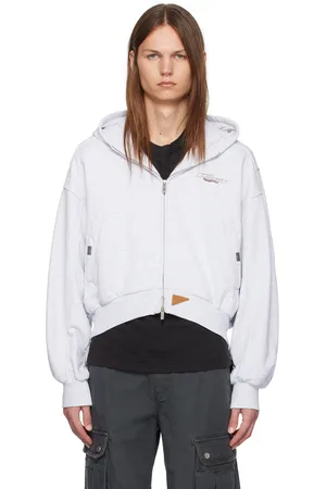 C2H4 Gray Aviation Zip-Up Hoodie