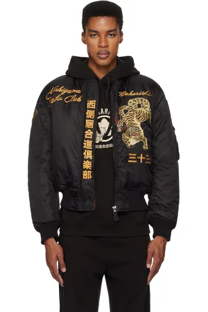 Maharishi Nishigawa Iaido Club Edition 4580 Nekomata Tiger MA1 Bomber Jacket