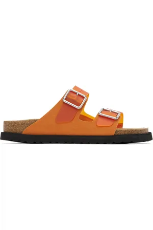 Birkenstock Orange 1774 Arizona PVC Milky Sandals