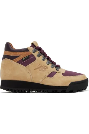 New Balance Tan & Burgundy ALD Edition Rainier Boots