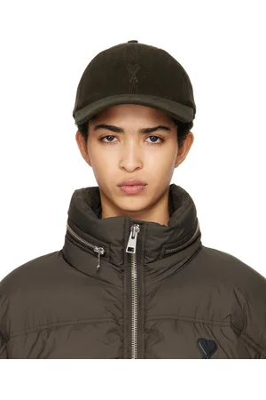 Ami Brown Tonal Ami de Coeur Embroidery Cap