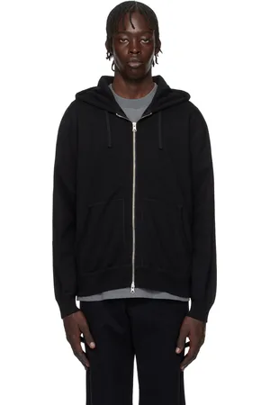 Reigning Champ Black Midweight Terry Standard Zip Hoodie