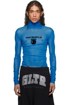 Jean Paul Gaultier Blue Shayne Oliver Edition Turtleneck