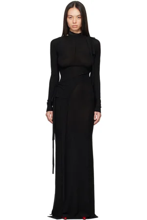 OTTOLINGER Black Deconstructed Maxi Dress
