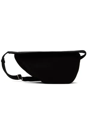 The Row Black Small Banana Bag