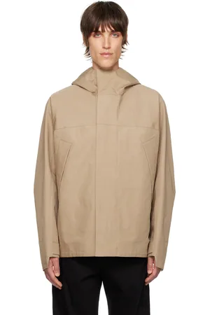 LEMAIRE Tan Soft Technical Parka Jacket