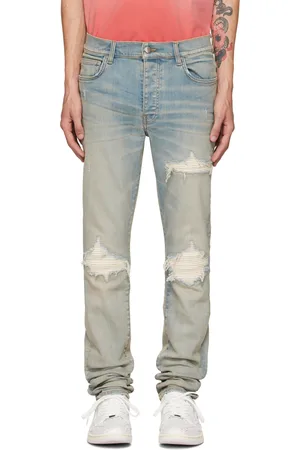 AMIRI Blue MX1 Ultrasuede Jeans