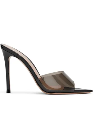 Gianvito Rossi Black Elle Heeled Sandals