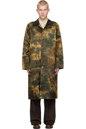 Sunflower Green Raglan Splash Coat