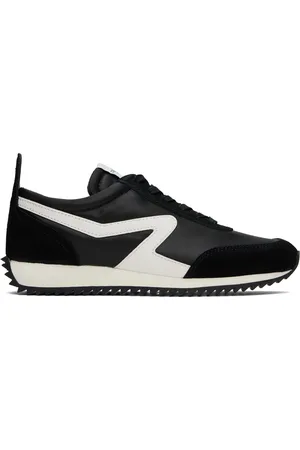 RAG&BONE Black Retro Runner Sneakers