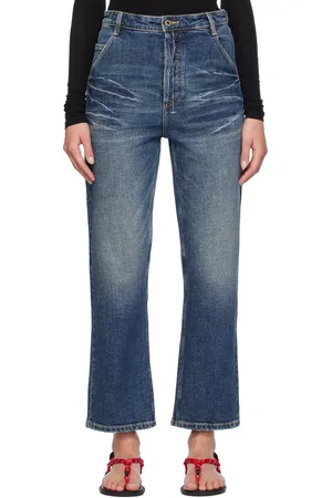 Fax Copy Express Blue 333 Wash Straight Leg Jeans