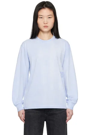 Alexander Wang Blue Puff Logo T-shirt