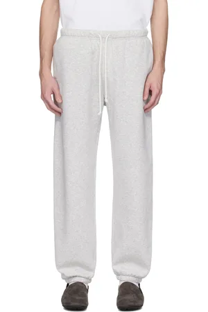 SKIMS Gray Fleece Lounge Relaxed Sweatpants