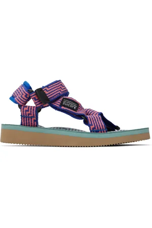 SUICOKE Blue & Orange DEPA-JC01 Sandals