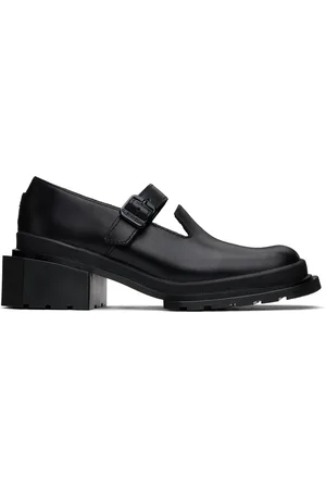 Dr. Martens Black Maybole Square Toe Mary Jane Heels