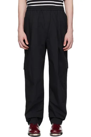 JUUN.J Black Drawstring Trousers