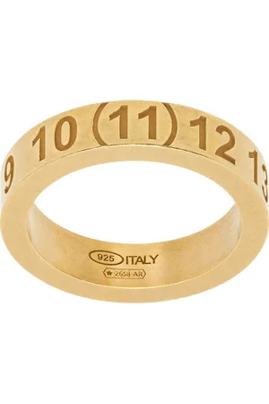 Maison Margiela Gold Numerical Ring