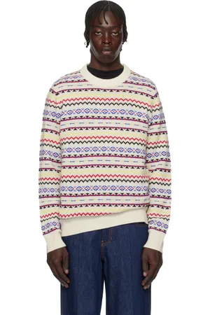 Guest In Residence Off-White Lodge Crew Sweater