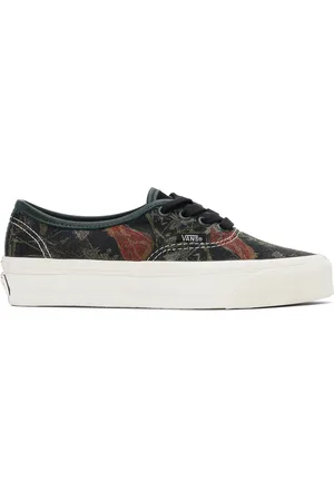 Vans Black Premium Authentic 44 Jacquard Sneakers