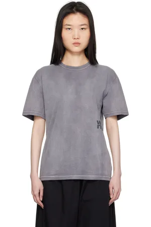 Alexander Wang Gray Puff Logo T-shirt