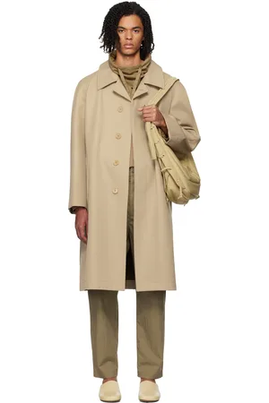 LEMAIRE Beige Car Coat