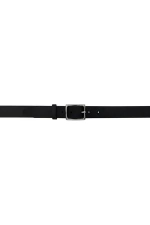 RAG&BONE Black Leather Boyfriend Belt