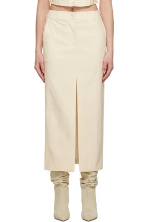Anna Quan Off-White Maevis Maxi Skirt