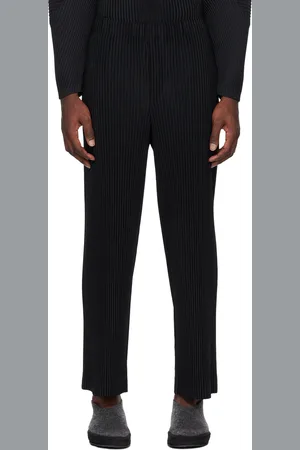 Issey Miyake Black Monthly Color January Trousers