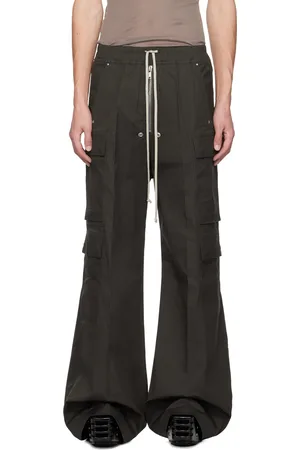 Rick Owens Gray Cargobelas Cargo Pants