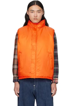 Beams Orange MIL Puff Version 2 Ripstop Vest