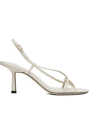 Studio Amelia Beige Entwined 70 Heeled Sandals