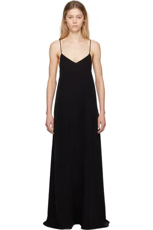 The Row Black Kole Maxi Dress