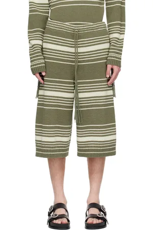 CRAIG GREEN SSENSE Exclusive Green Shorts